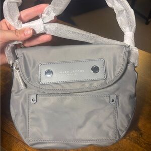 Marc Jacobs Silver Crossbody Bag